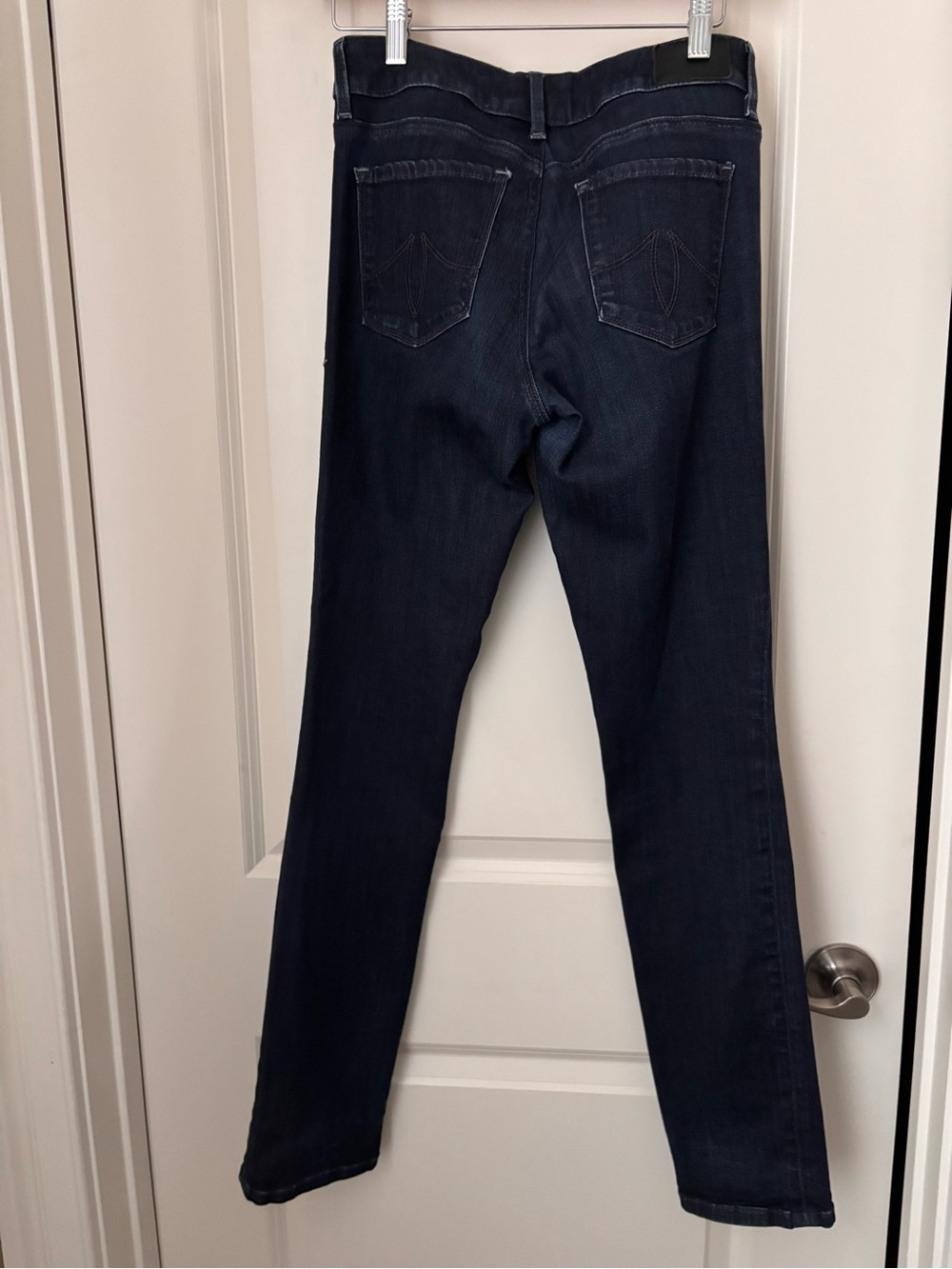 Level 99 Dark Navy Straight Leg Jeans